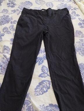 Simply Vera Vera Wang Black Pull-On Pants